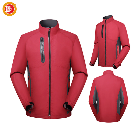 Custom Waterproof Windbreaker Hiding Coat Plus Size Outdoor Red Golf Activewear Jackets Winter Clothes for Men