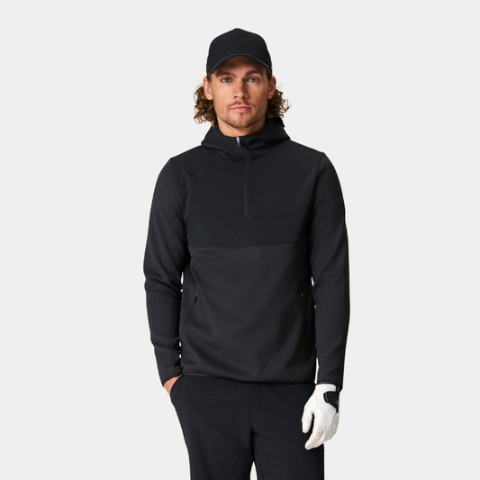 Custom logo High Quality Sport Quarter 1/4 Zip Neck Pullover Waterproof Lite Weight Uv Golf Hoodies Man Sweatshirt