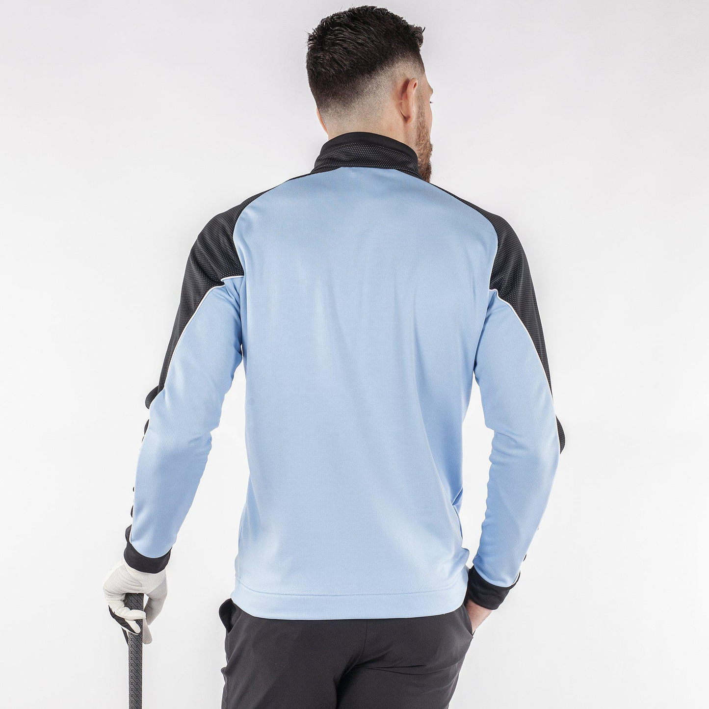 Quick Dry Active Sports Running 3/4 Quarter Zip Dry Fit Golf Long Sleeve Pullover Sweatshirt