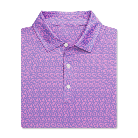 Classic Fit 4 Way Stretch Moisture Wicking Performance for Polo Shirt Design Pattern Print Golf Wear Custom Logo Jersey Fabric