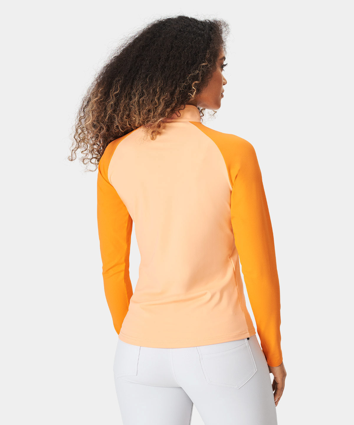 Custom High Quality Long Sleeve Quarter Zip Women luxury Sublimation Golf Sweatshirt Half Zip Womens Pullover