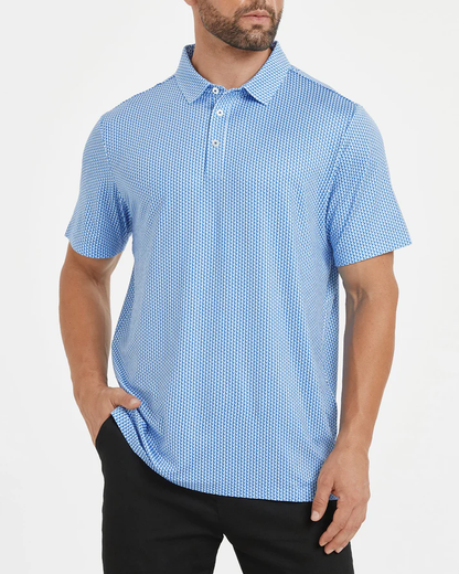 Minimalist Men's Golf Polo Shirt - Perfect Blend of Modern Style and Comfort