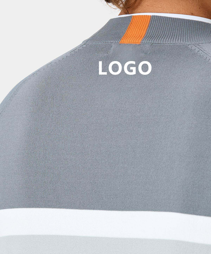 Custom logo Casual Cotton Crewneck Sweatshirt Long Sleeve Golf Pullover High Quality Men's Crew Neck Sweaters for Men