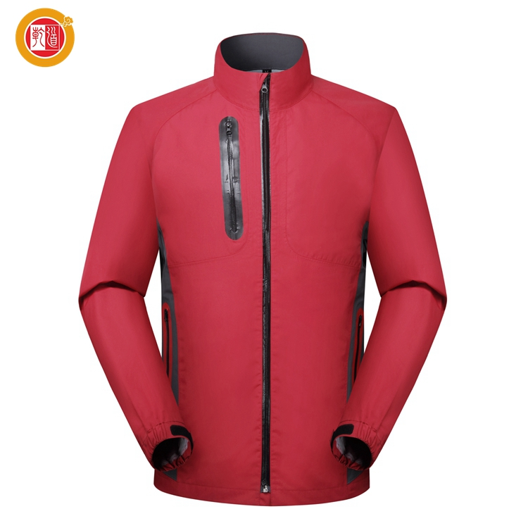 Custom Waterproof Windbreaker Hiding Coat Plus Size Outdoor Red Golf Activewear Jackets Winter Clothes for Men