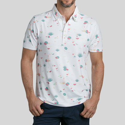 Custom Personalized Tshirts logo Embroidered Luxury Performance High Quantity 94% Polyester 6 % Spandex Golf Polo Shirt