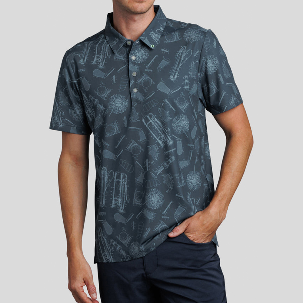Odm Custom 94% Polyester 6 % Spandex Luxury China Wholesale Polo t Shirt Embroidery logo Four Way Stretch Golf Clothing