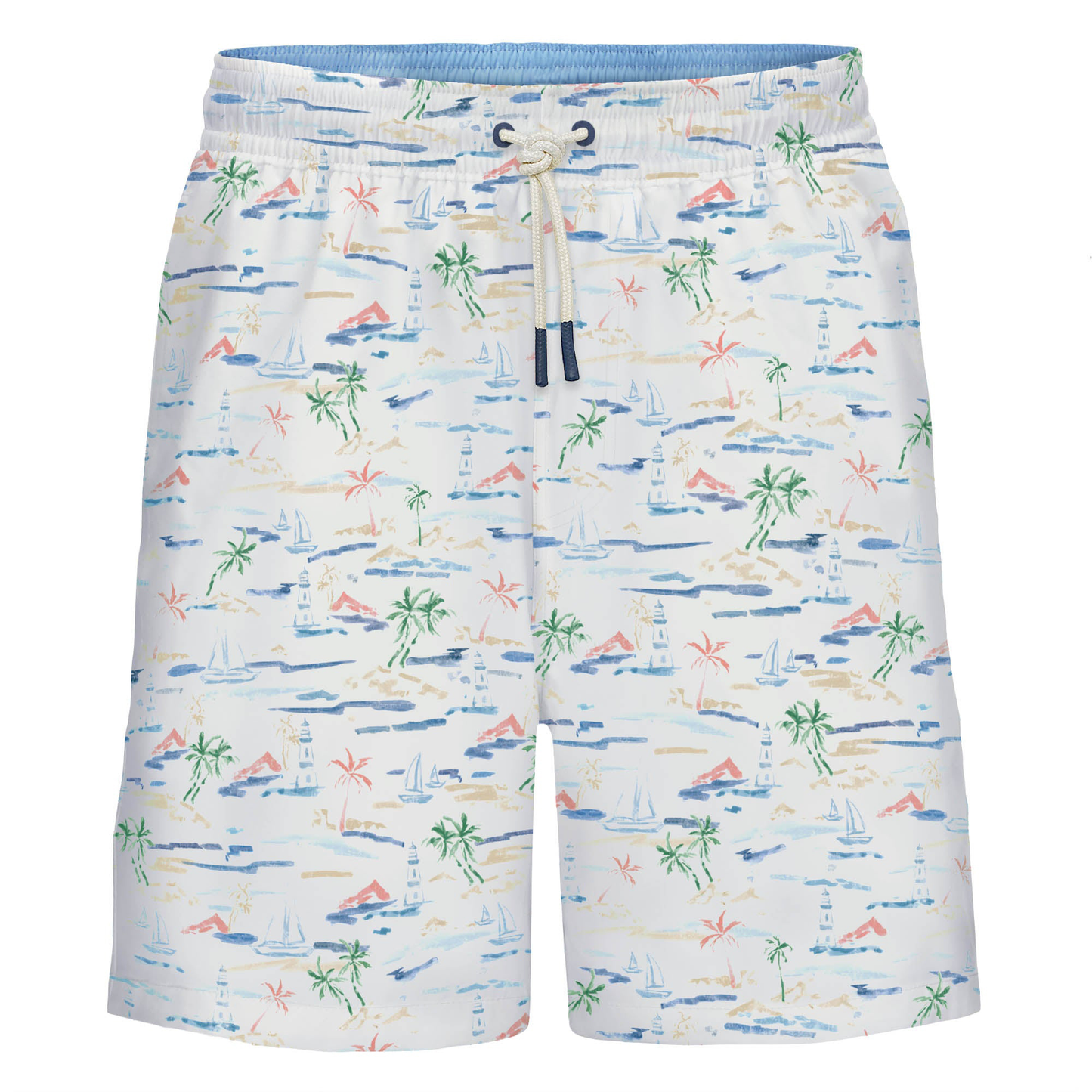 Suppliers customize logo-printed casual classic beach pants suitable for men, drawstring summer golf shorts