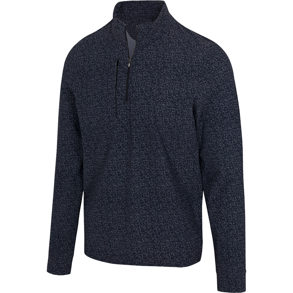 New Design Men's 4/1 Half Chest Zip-up Pullover Printed Men's Golf Outdoor Pullover