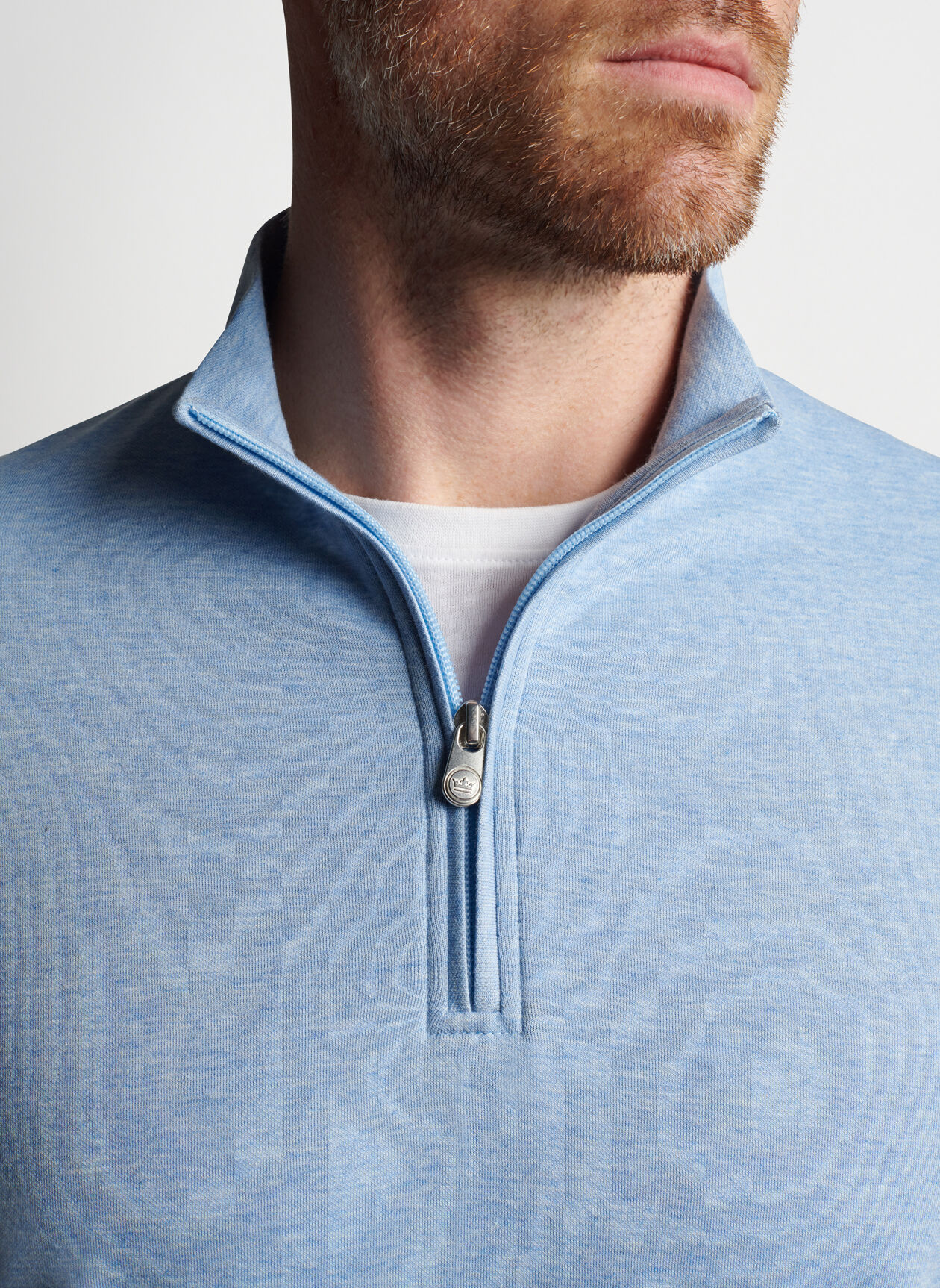 Custom Logo High Quality Luxury Blank Fleece 1/4 Zip Collar Quarter Zip Pullover Knit Golf Men's Sweaters Sweatshirt