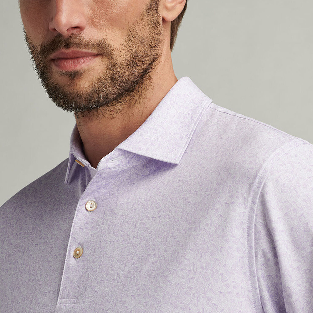 Custom Logo Summer Business for Polo Shirt for Men New Embroidered Dry Fit Polyester Sports Jersey for Golf Print Pattern Wear