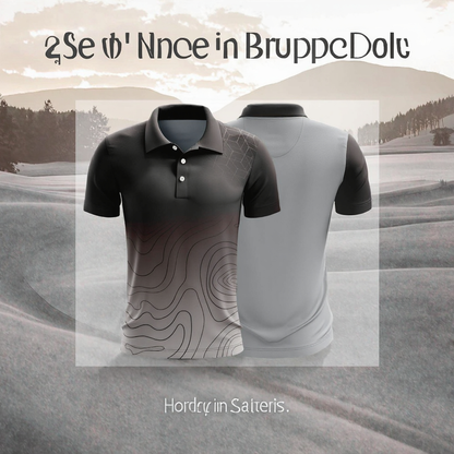 Custom Embroidery Enhanced Print Polo Sport Golf Shirt Short Sleeve Outdoor Sport Men's Golf Polo Shirts