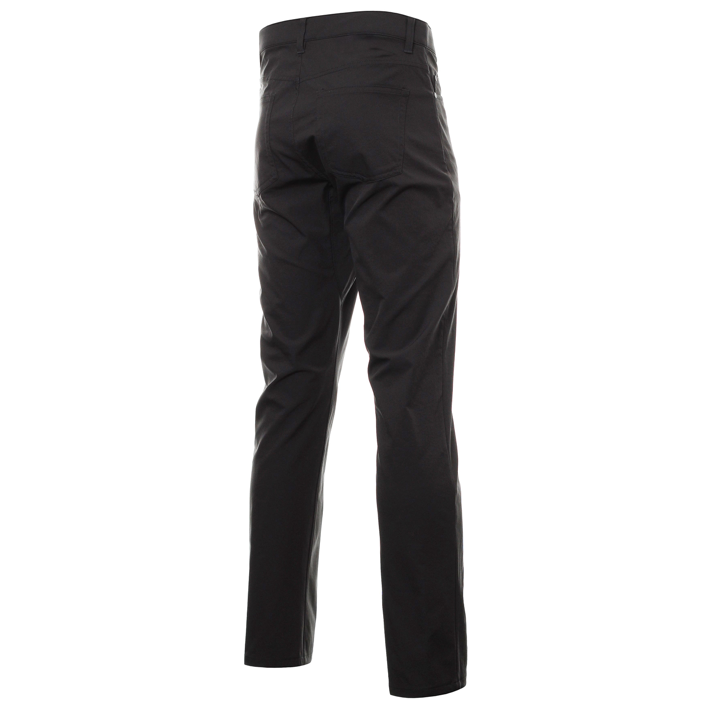 OEM sublimated high-quality knitted body-hugging sportswear, solid-color golf pants with side pockets for men's long pants