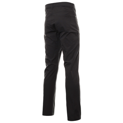 OEM sublimated high-quality knitted body-hugging sportswear, solid-color golf pants with side pockets for men's long pants