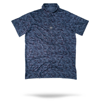 Custom New Design logo Quick Dry Tshirts Camouflage Men's Sports Wear American Executive Plain Golf Tshirts Polo Golf t - Shirts