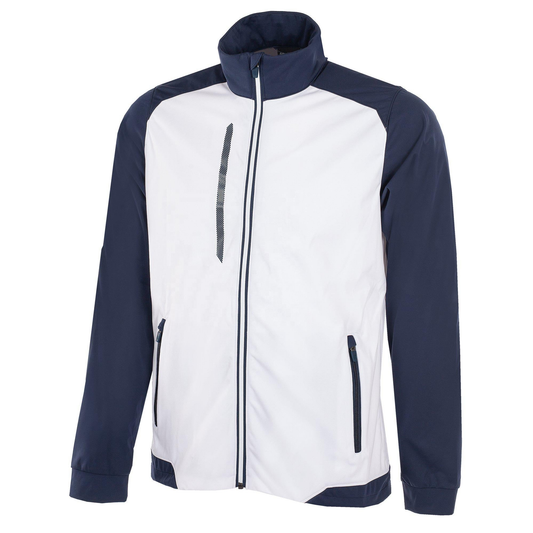 Custom logo Zip up Sweatshirt Golf Jacket Waterproof Soft Shell Jacket for Men
