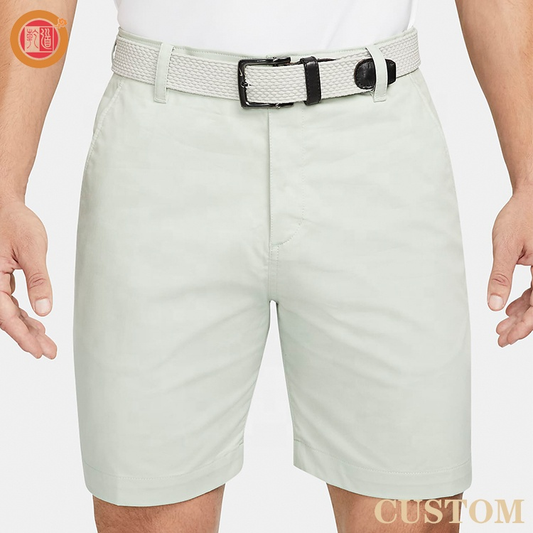 Best-selling high-quality customized breathable sports and fitness pants, outdoor men's golf pants, shorts made of 95% nylon and 5% spandex