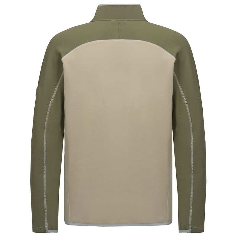 Custom logo Print Sport Long Sleeve Half Zip Running Sweatshirt Golf Pullover for Men