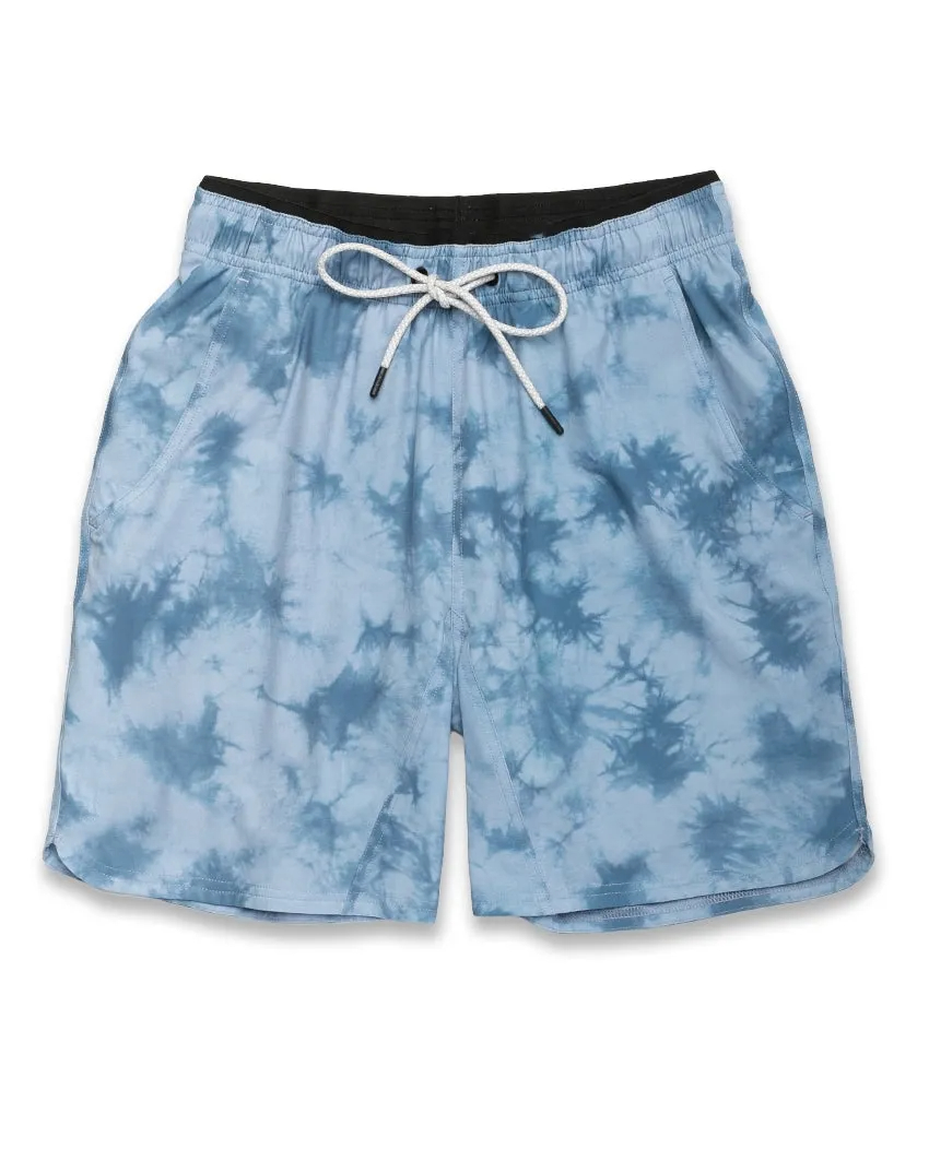 Custom-made men's high-street jacquard printed sports running shorts with zippered waist sets, featuring floral patterns and anti-wrinkle functions
