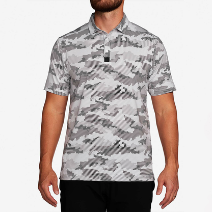 Custom Uniform T Shirts With Logo Design Soft Luxury Short Sleeve Knit Golf Polo Blade Collar Golf Shirt
