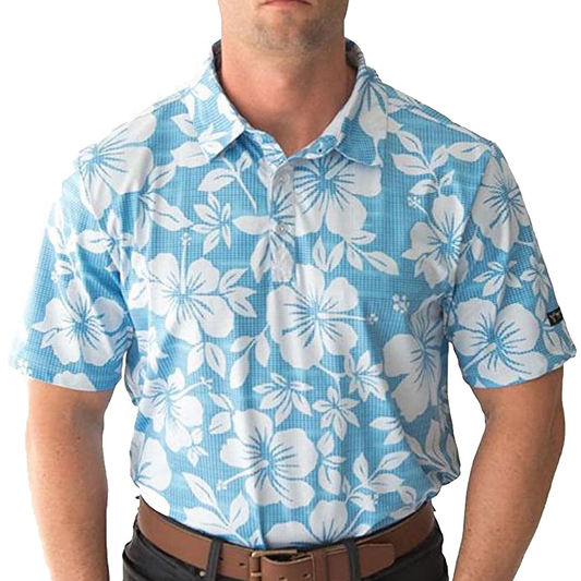 Custom Logo 4 Way Stretch Elastic Quick-Dry Short Sleeve Spandex Polyester Moisture Wicking Golf Polo Shirt for Men