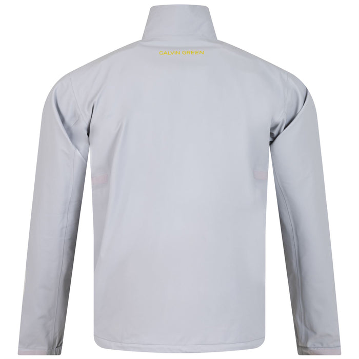 Custom Men's High Quality Long Sleeve Sweatshirt Waterproof Golf Jacket with Patchwork Pattern and Front Logo