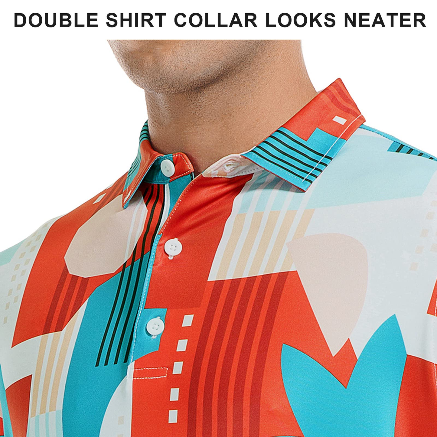 Custom Logo Breathable Polyester Spandex Jersey Quick-Dry Slim Fit Moisture Wicking Athletic Polo Shirts Soft Casual Summer Tops