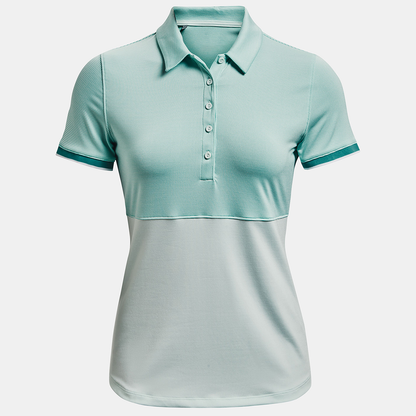 Custom 100% Cotton Women's for Polo Shirts 3-Button Short Sleeve Collared Summer Cool Breathable Knitted Uniform Casual Tops