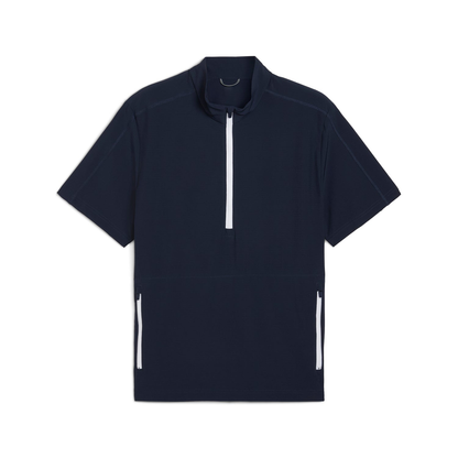 OEM Spandex Polyester Half Zip Pullover Men Customizable Golf Athletic Men Lightweight 1/2 Zip Sweatshirts
