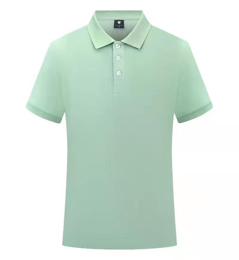 Wholesale Custom Logo Embroidered Print Solid Plain Short Sleeve T Shirt Spandex Polyester Polo Shirt