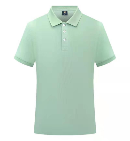 Wholesale Custom Logo Embroidered Print Solid Plain Short Sleeve T Shirt Spandex Polyester Polo Shirt
