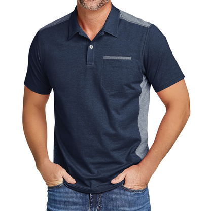 High Quality Cotton Oem logo Blank Acid Washed Polo Shirt Pocket Mens Casual Street Style Vintage Custom Summer t Shirt for Men