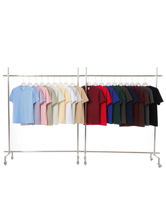 Summer Cotton T-Shirts - Custom Polo Shirts in Various Colors for Comfort and Style