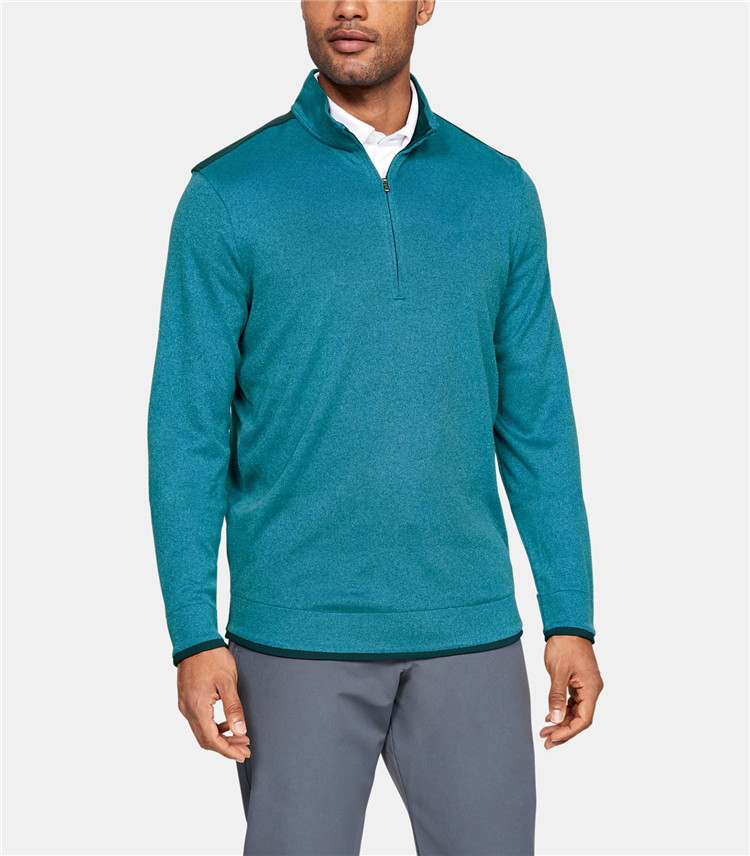Oem Men's Golf Quarter 1/4 Zipper Heather Fleece Half Zip Sweatshirt Pullover