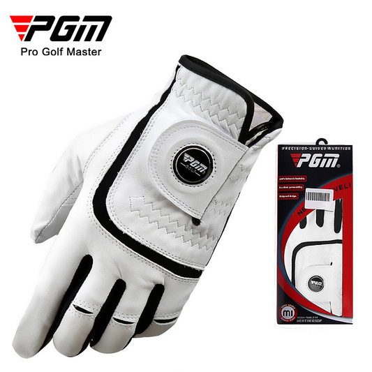 PGM Men's Golf Gloves (Premium Leather Series)