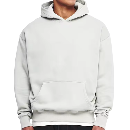 Blank Oversized Pullover Cotton Heavyweight Streetwear Plain Custom Basic Blank Print Embroidery Hoodies Manufacturer