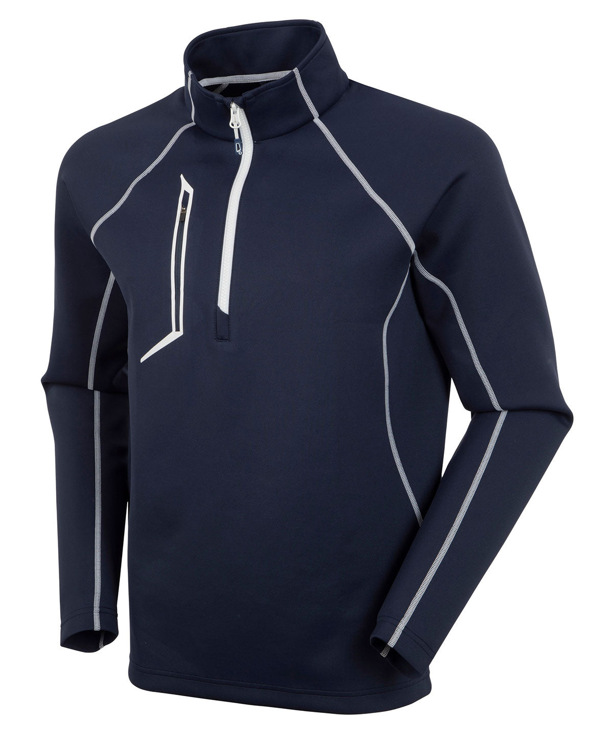 High Quality Men's Long Sleeve Vintage Athletic 1/4 Zip Pullover Golf Sweatshirt Custom Logo Stand Collar Print for Autumn