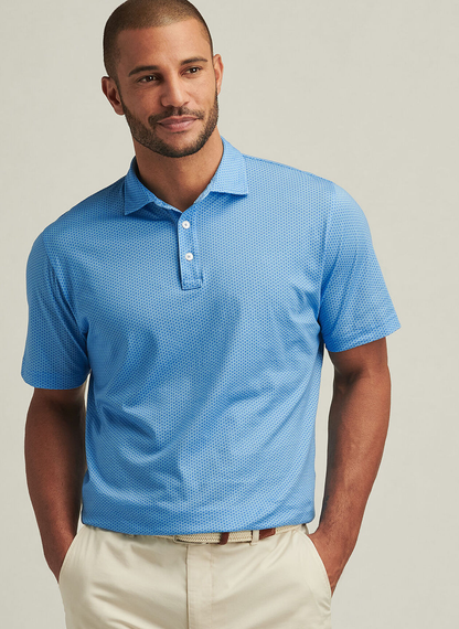 Custom logo Casual High Quality Breathable 100% Polyester Casual Regular-fit Golf Clothes Men Active Wear Polo t Shirts