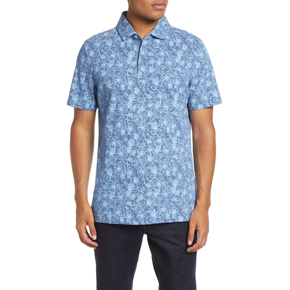 Summer Luxury Cotton Linen Knitted for Polo Shirt with Short Sleeves Custom Logo Print Customizable Sublimation Jersey Fabric