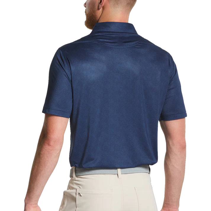 Men's Golf Polo Shirt - Navy Blue Performance Fit with Breathable Fabric for Ultimate Comfort