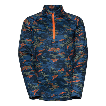 Custom All Over Print Polyester Spandex Men's Sport Quarter 1/4 Zip Neck Golf Wear Pullovers Sweatshirts