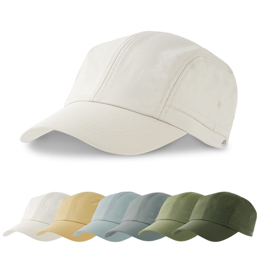 Blank custom logo waterproof running hats for men, golf hats, high-performance sports laser-cut and perforated trucker baseball caps
