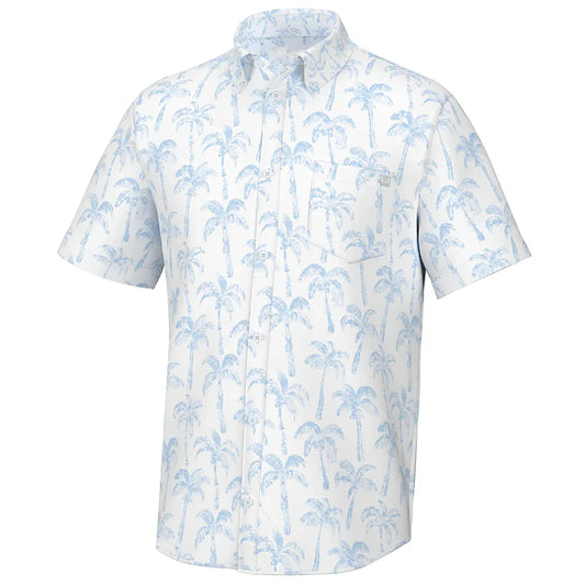 Bulk Custom Design Casual Button Men's Shirt Luxury High Quality Stretch 100% Polyester Printed Men's Shirt with Logo Embroidery - Manufacturer Qiandao