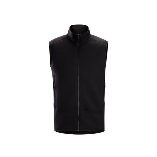 2025 Customized double-sided wool fleece zippered casual golf warm vests