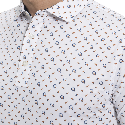 Custom Logo Eco Men's Sport Polyester T-Shirt High Quality Performance UPF Sublimation Print Funny for Polo Golf T-Shirts