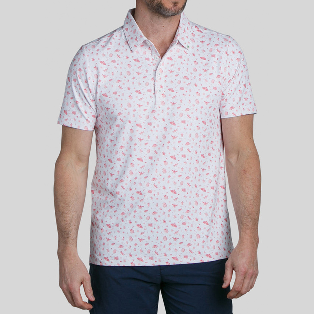 Odm Custom Luxury Golf Clothing for Polo T-Shirt 94% Polyester 6% Spandex Four Way Stretch Anti-Wrinkle Embroidered Logo China