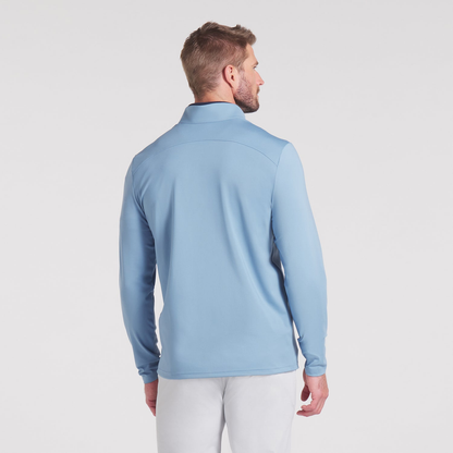 OEM Spandex Polyester Customizable Athletic Men Lightweight Quarter Zip Sweatshirt Men Golf Pullover