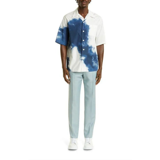 Bulk Custom New Custom Logo Men's Hawaiian Shirt Summer Beach Dress With Short Sleeves and Printed Buttons Quick Dry Spandex ODM Supply with Logo Embroidery - Manufacturer Qiandao