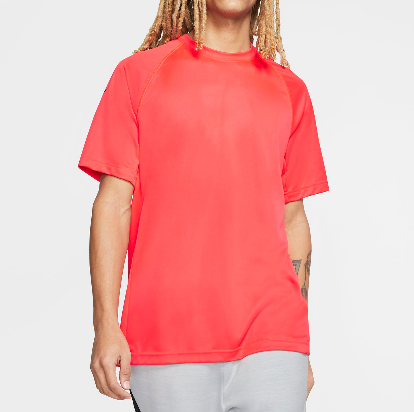 New Arrival Men's Gym Short Sleeve Round Neck Quick Dry Custom Logo T-shirt