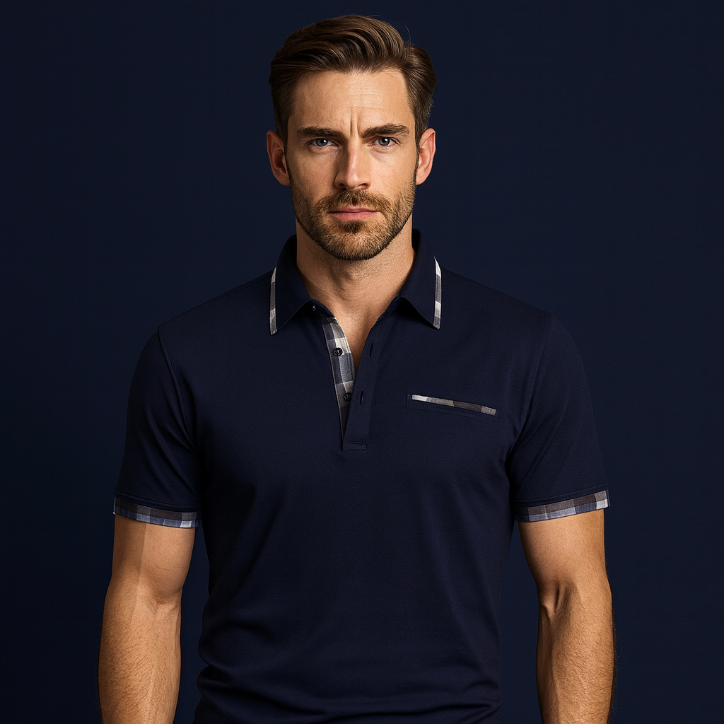 Custom Logo 65% Polyester 35% Cotton Quick Dry Breathable Plus Size Clothing Comfortable Compressed Design Men's Polo Shirt