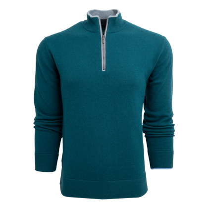 Custom Quarter Zip Pullover Knitted Fashion Men Clothes Knit Sweater Men Knitted Plus Size Men's Sweaters